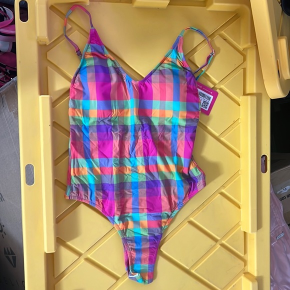 Rio de Sol Tulip Garden one piece swimsuit - Picture 1 of 5